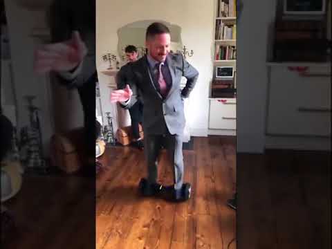 Conor McGregor&#039;s Coach Gets a Little Too Confident on Hoverboard