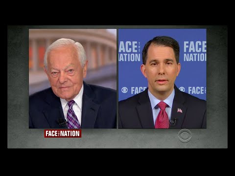 Scott Walker Talks Foreign Policy On Face The Nation