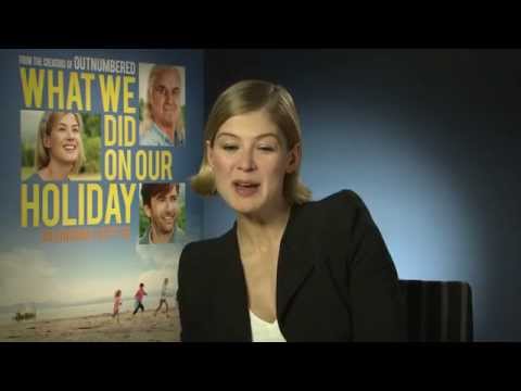 What We Did On Our Holiday Movie - Rosamund Pike Interview