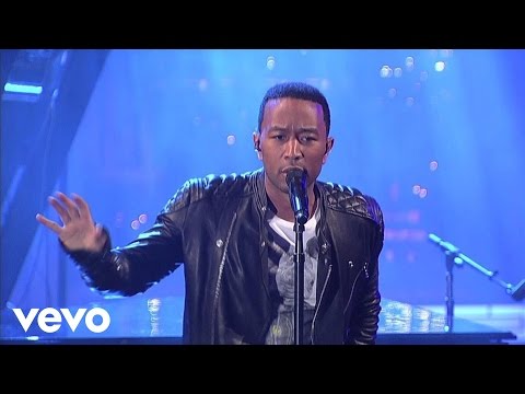 John Legend - Who Did That To You (Live on Letterman)