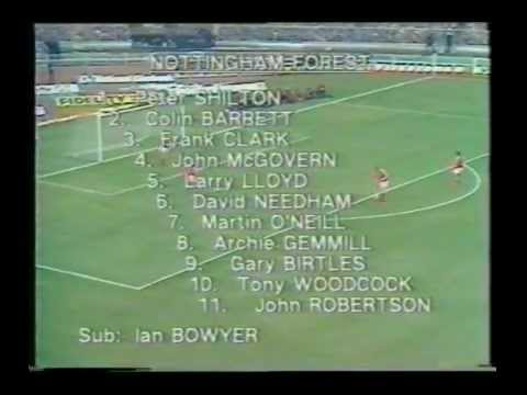 NOTTINGHAM FOREST vs SOUTHAMPTON pt 1 LEAGUE CUP FINAL 1979