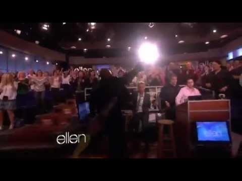 Flo Rida DJ Entice Perform &quot;Good Feeling&quot; at the Ellen DeGeneres Show