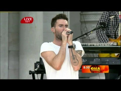 Maroon 5 - She will be loved- Live