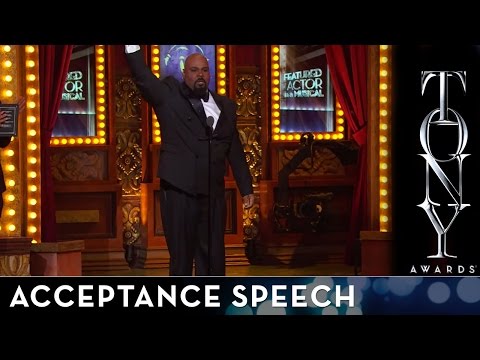 2014 Tony Awards - James Monroe Iglehart - Best Actor in a Featured Role in a Musical