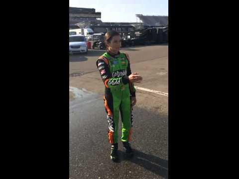 Danica Patrick ALS Ice Bucket Challenge