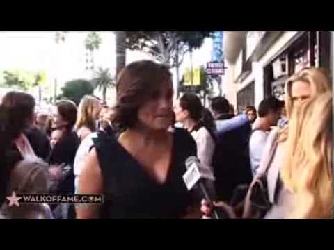 Mariska Hargitay Walk of Fame Ceremony