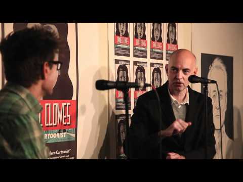 Daniel Clowes Modern Cartoonist w Mark Frauenfelder BoingBoing