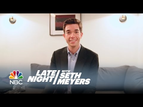 John Mulaney&#039;s Wedding Advice - Late Night with Seth Meyers