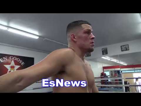 UFC P4P King Nate Diaz Keeping It 100 About Conor McGregor - EsNews Boxing