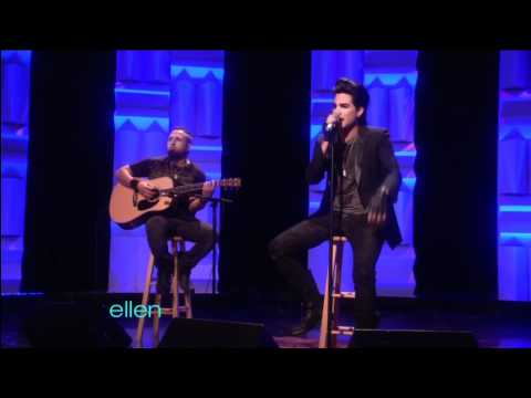 The Ellen DeGeneres Show: Adam Lambert - &quot;Whataya Want from Me&quot; Acoustic (February 10th, 2011)