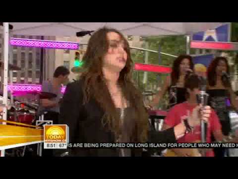 Miley Cyrus - See You Again (08 28 09) Today Show