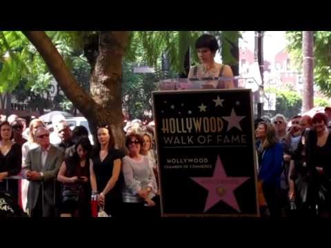 Gale Anne Hurd comments on Hollywood Walk of Fame Star