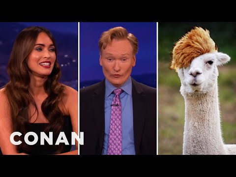 Megan Fox Assigns Conan His Spirit Animal | CONAN on TBS