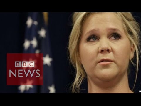 Amy Schumer&#039;s emotional plea on guns - BBC News