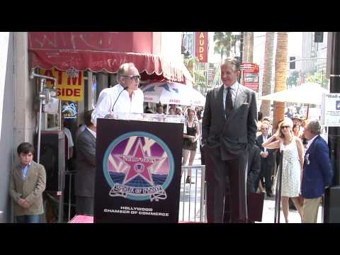 George Hamilton Walk of Fame Star Ceremony