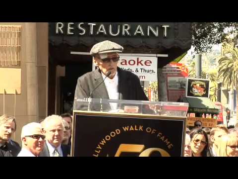 Dennis Hopper Hollywood Walk of Fame Star Ceremony