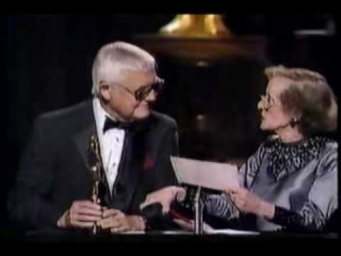 Bette Davis and Robert Wise, Oscars 1987