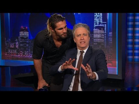 Seth Rollins crashes &#039;The Daily Show with Jon Stewart&quot;