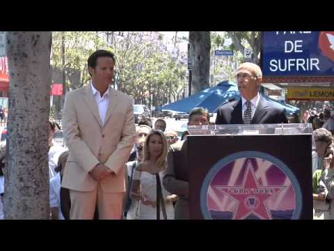 Mark Burnett Hollywood Walk of Fame Star Ceremony