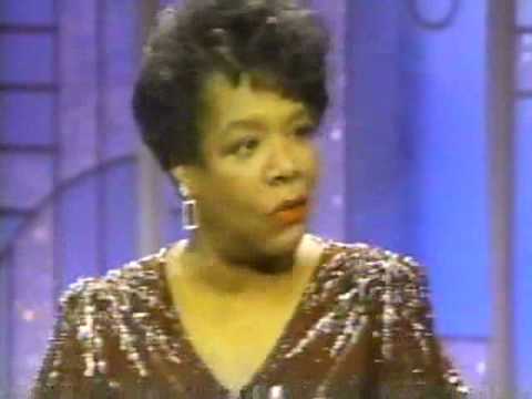 Maya Angelou on Arsenio Hall pt 1