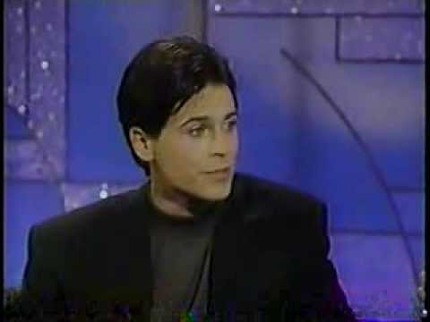 Rob Lowe @ The Arsenio Hall Show 1990