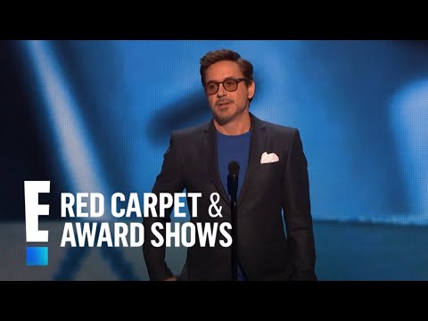 The People&#039;s Choice for Favorite Movie Actor is Robert Downey Jr. | E! People&#039;s Choice Awards