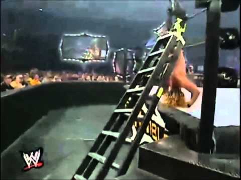 Chris Jericho vs Chris Benoit Intercontinental Championship Ladder Match Highlights