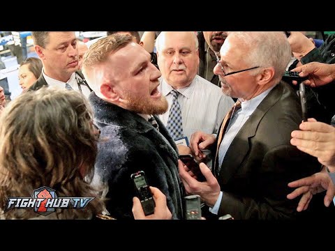 CONOR MCGREGOR &quot;IM GONNA STOP FLOYD MAYWEATHER! THE WHOLE WORLD IS GONNA EAT THEIR WORDS!&quot;