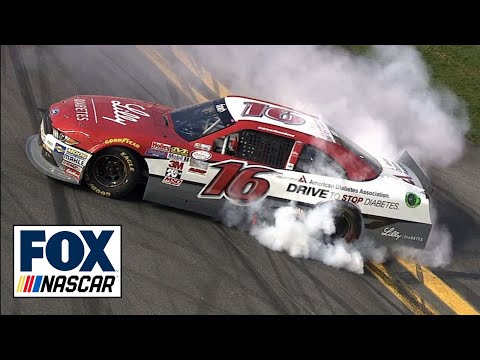 Ryan Reed Passes Keselowski for First Career Win - Daytona - 2015 NASCAR Xfinity Series