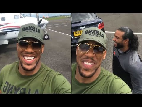 (FUNNY) ANTHONY JOSHUA TAKES THE MAYWEATHER CHALLENGE: &quot;THIS AIN&#039;T MY PLANE&quot;