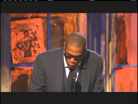 Jay Z inducts Grandmaster Flash and the Furious Five Rock Hall Inductions 2007