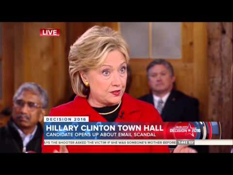 Clinton Dodges On Email Question, Claims To Be The Most Transparent Person In American History