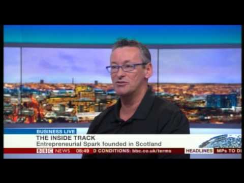 Entrepreneurial Spark CEO Jim Duffy chats Entrepreneuring® and vision with BBC News