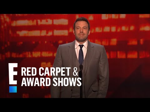 The People&#039;s Choice for Favorite Humanitarian is Ben Affleck | E! People&#039;s Choice Awards