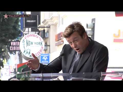 SIMON BAKER HONORED WITH HOLLYWOOD WALK OF FAME STAR