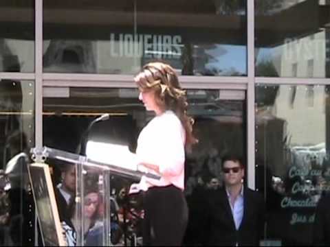 SHANIA TWAIN WALK OF FAME CEREMONY