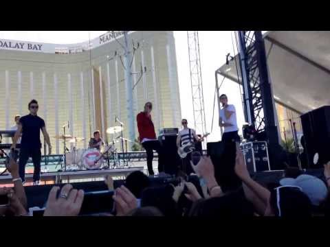 The Wanted at iHeartRadio Music Village in Vegas 09.21.13 (Full Performance)