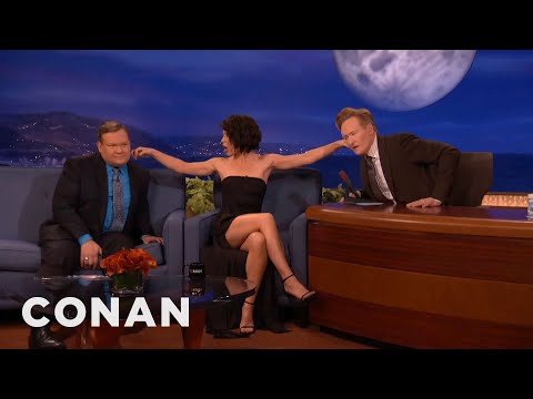 Evangeline Lilly&#039;s Ear Fetish | CONAN on TBS