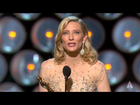 Cate Blanchett winning Best Actress for &quot;Blue Jasmine&quot;