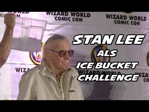 Stan Lee accepts ALS Ice Bucket challenge