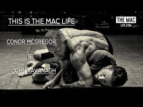 Conor McGregor &amp; John Kavanagh rolling #TheMacLife