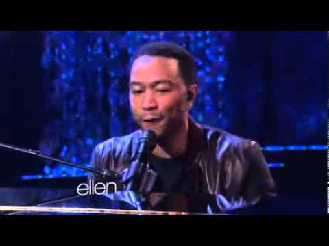 John Legend Performs &#039;All of Me&#039; {The Ellen DeGeneres Show}