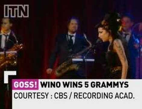 Amy Winehouse gets Five Grammys