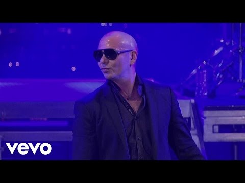 Pitbull - Echa Pa&#039;lla (Manos Pa&#039;rriba) (Live On Letterman)