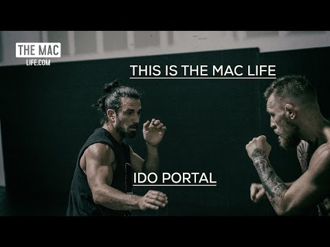 Conor McGregor and Ido Portal working on balance and footwork before UFC 202 #TheMacLife