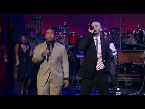 Justin Timberlake ft Timbaland - SexyBack [LIVE @ Letterman] HD QUALITY