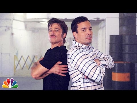 &quot;Breakdance Conversation&quot; with Jimmy Fallon &amp; Brad Pitt