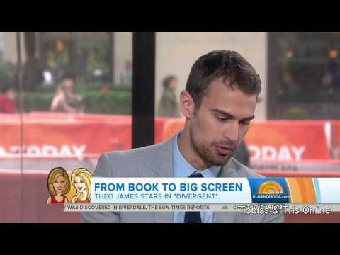 Theo James on Today Kathy Lee &amp; Hoda