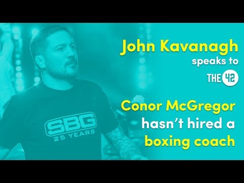 Conor McGregor has chosen not to hire a boxing coach