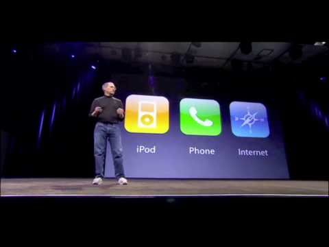 Steve Jobs Introducing The iPhone At MacWorld 2007